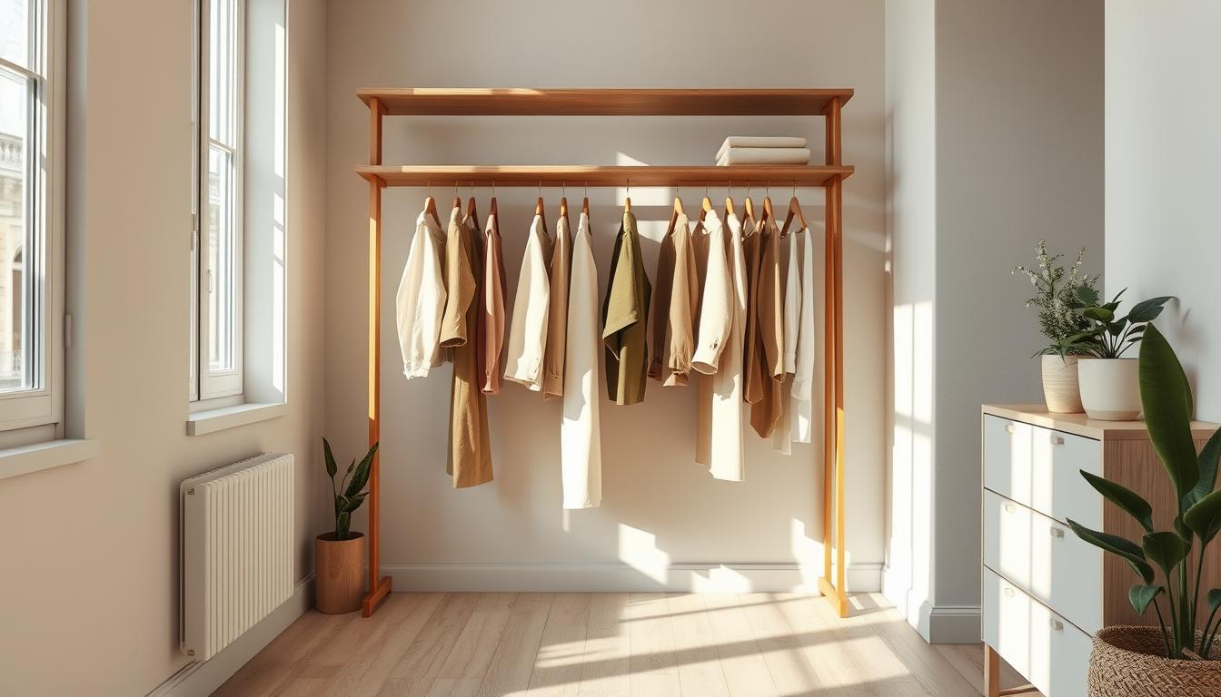 minimalistische Garderobe