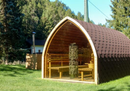 Designideen für moderne Saunahäuser im Außenbereich